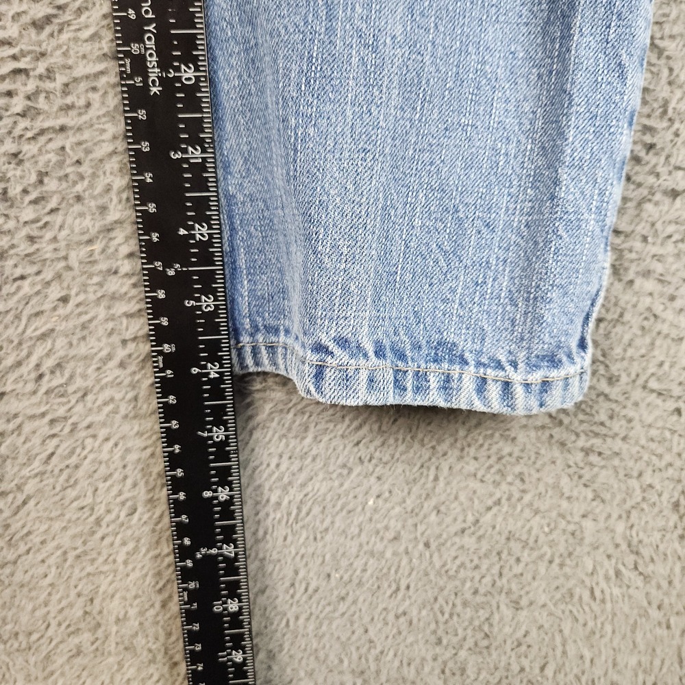 Levi's 527 Slim Bootcut Boys 10 Regular 25x25 Jeans Cotton‎ Denim Light Wash - Picture 5 of 11